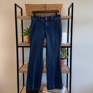 Talbots Mid-Rise Flare Trouser-Style Jeans, 4